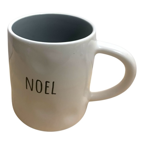 Noel Holiday Christmas White Ceramic Coffee Cup Tea Mug - Picture 2 of 9